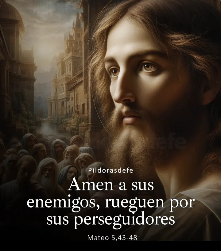 Evangelio de hoy, Mateo 5,43-48: Amen a sus enemigos, rueguen por sus perseguidores