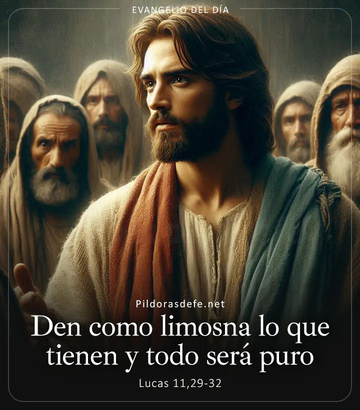 Evangelio de hoy, Lucas 11,37-41: Den como limosna lo que tienen y todo será puro