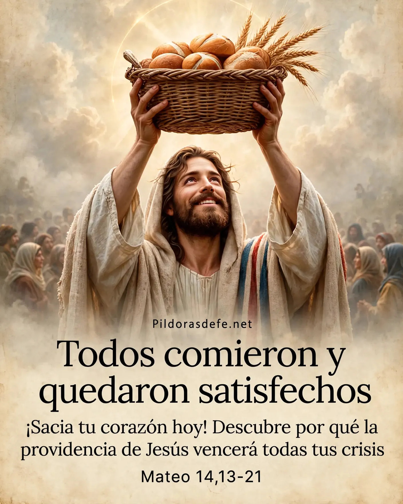 Evangelio de hoy Domingo, Mateo 14,13-21: Todos comieron y quedaron satisfechos