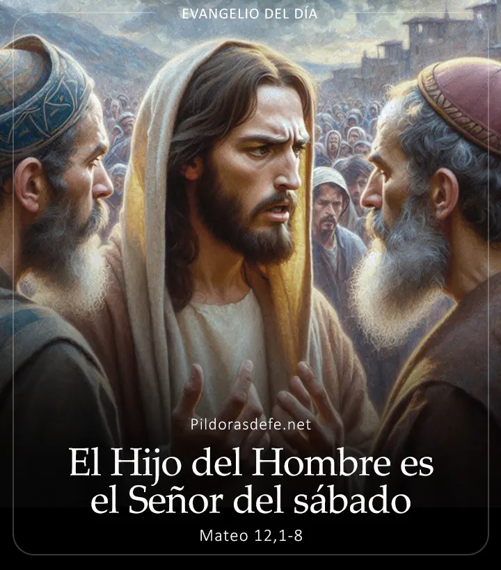Evangelio de hoy, Mateo 12,1-8: El Hijo del Hombre es Señor del sábado