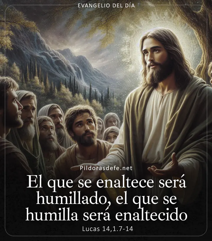 Evangelio de hoy, Lucas 14,1.7-14: El que se enaltece será humillado, el que se humilla será enaltecido