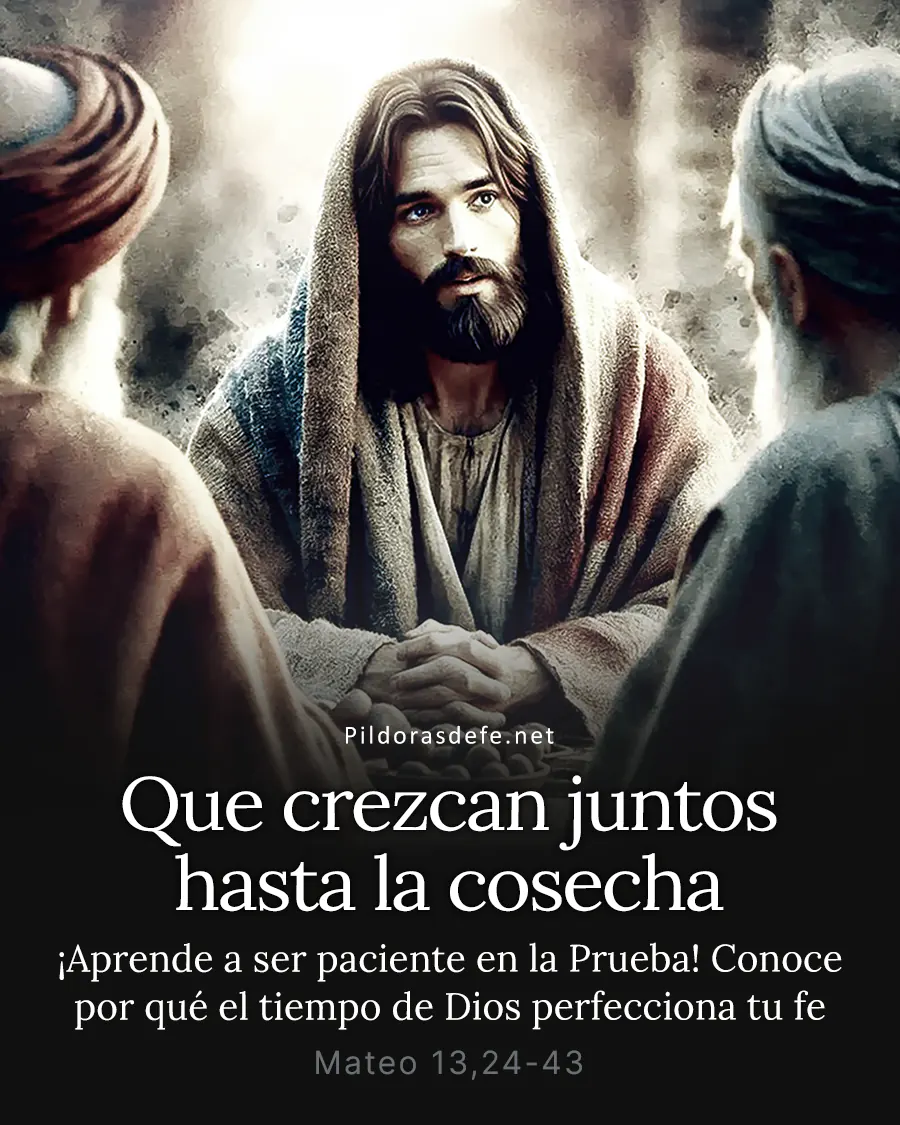 Evangelio de hoy Domingo Mateo 13 24 43 Que crezca juntos Evangelio de hoy Domingo, Mateo 13,24-43: Dejen que crezcan juntos hasta la cosecha