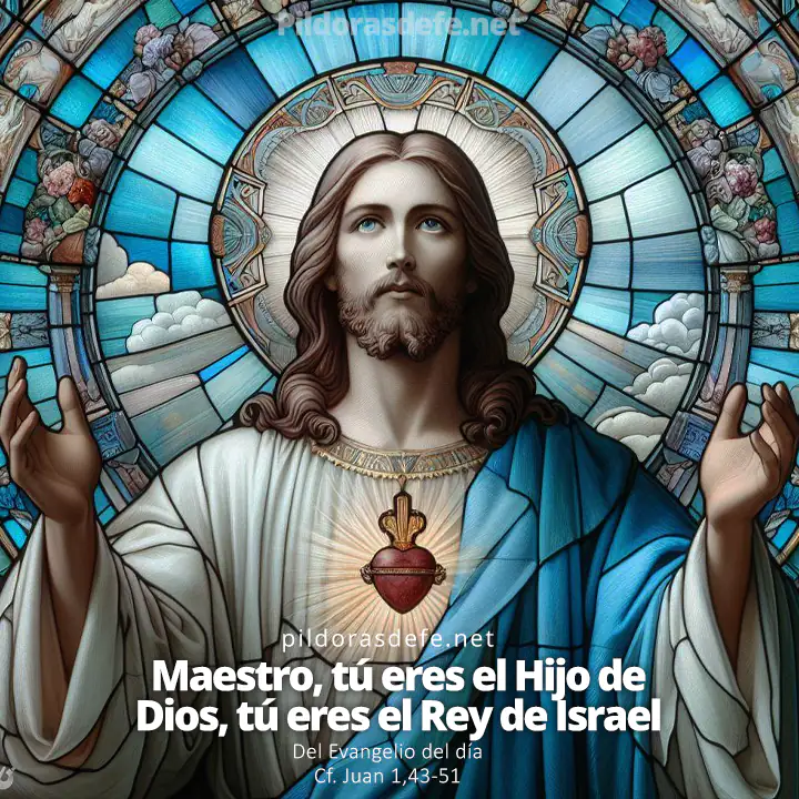 Evangelio de hoy (Juan 1,43-51): Maestro, tú eres el Hijo de Dios