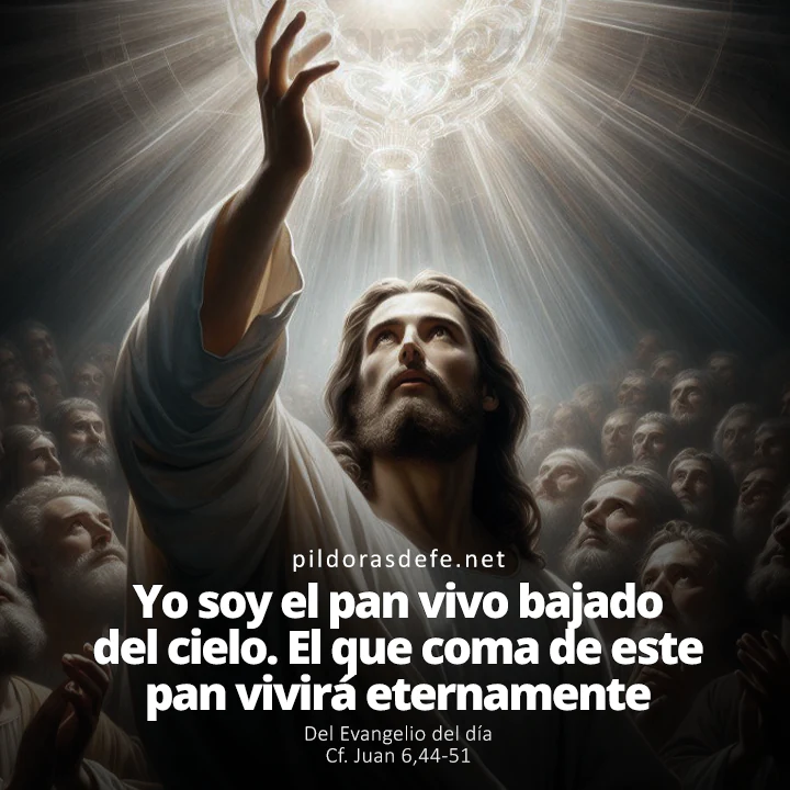 Evangelio de hoy Juan 6,44-51: Yo soy el Pan vivo bajado del Cielo