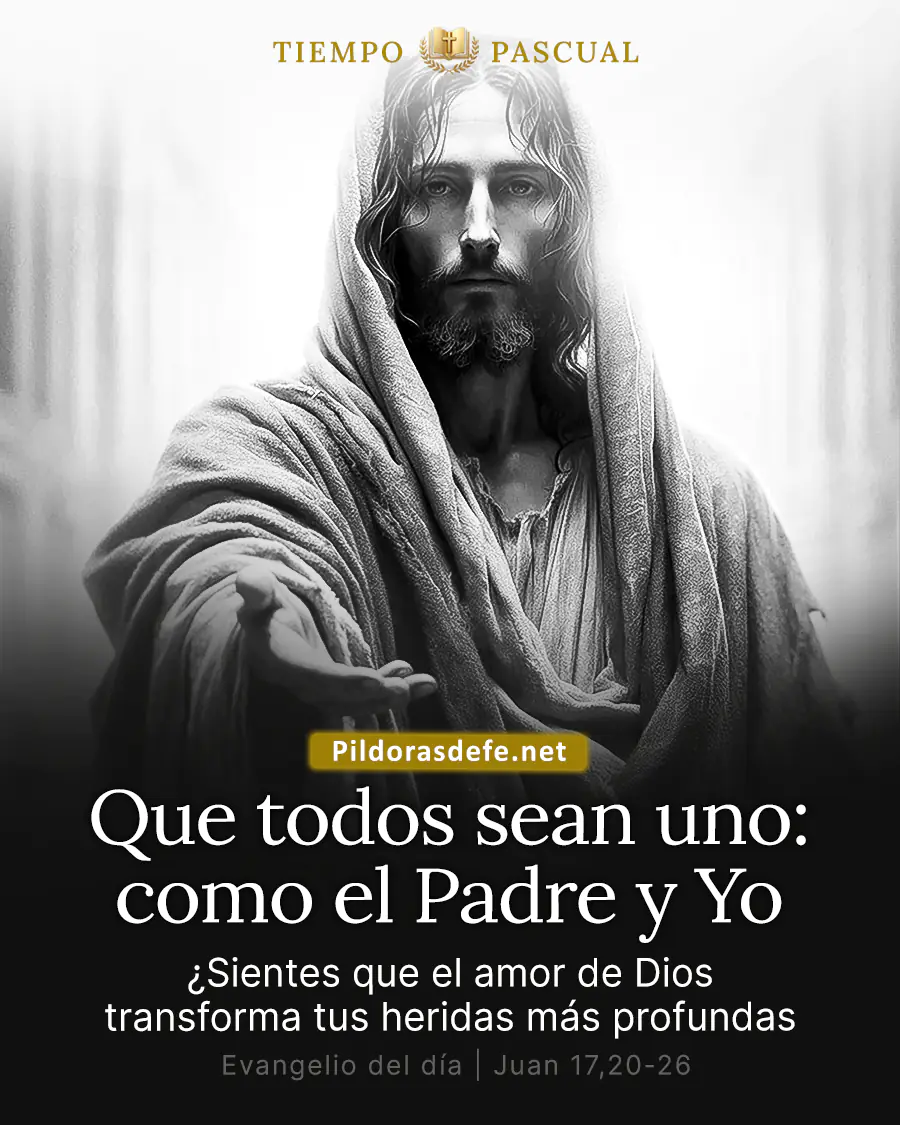 Evangelio de hoy Jueves Juan 17 20 26 Que todos sean uno Evangelio de hoy, Juan 17,20-26: Que todos sean uno