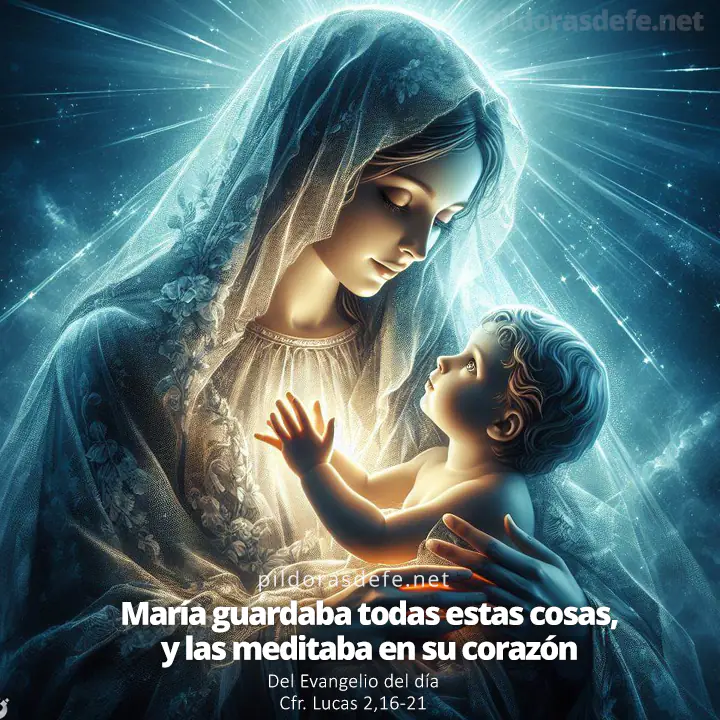 Evangelio de hoy (Lucas 2,16-21): María guardaba todas estas cosas en su corazón