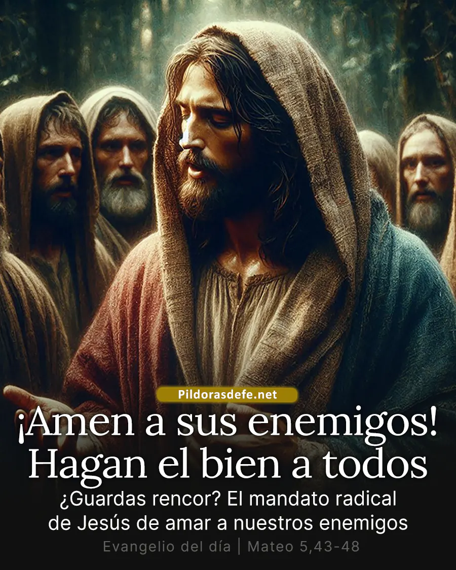 Evangelio de hoy Martes Amen a sus enemigos Hagan el bien Evangelio de hoy Martes: Amen a sus enemigos, Hagan el bien