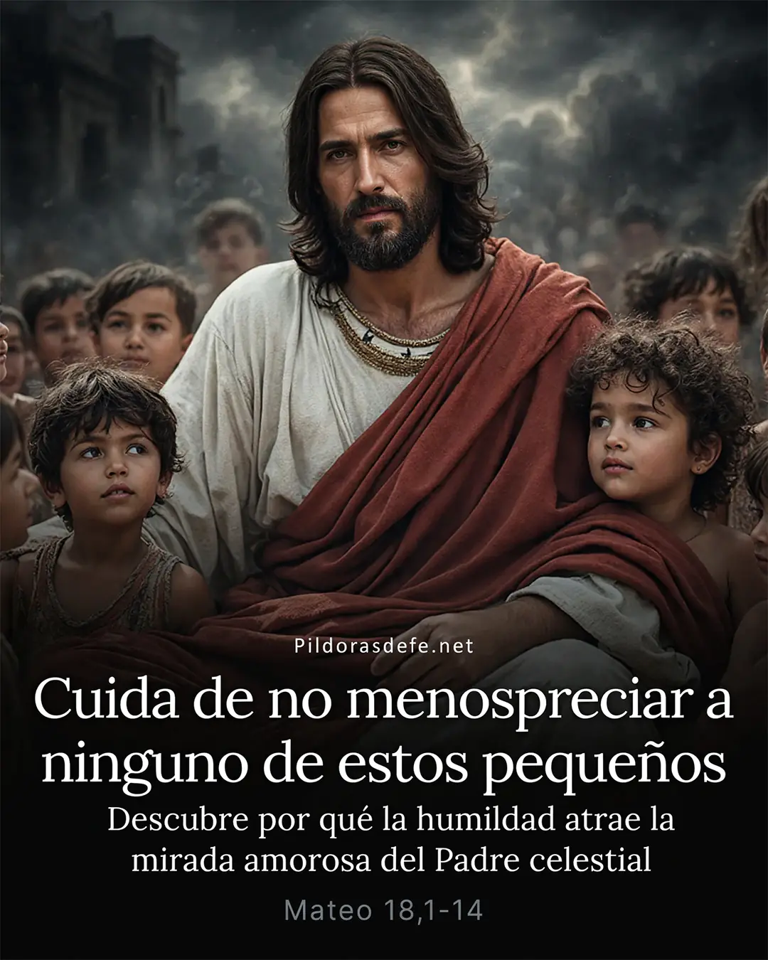 Evangelio de hoy Martes San Mateo 18 1 14 No menospreciar a los pequenos 110826 Evangelio de hoy Martes, Mateo 18,1-5.10.12-14: Cuida de no menospreciar a ninguno de estos pequeños