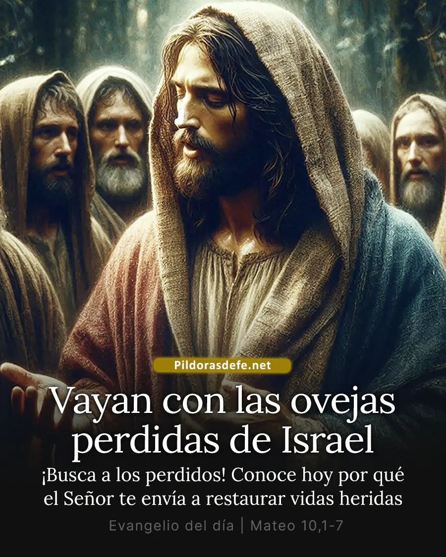Evangelio de hoy Miercoles Mateo 10 1 7 vayan a las ovejas perdidas Evangelio de hoy Miércoles, Mateo 10,1-7: Vayan a las ovejas perdidas de la casa de Israel