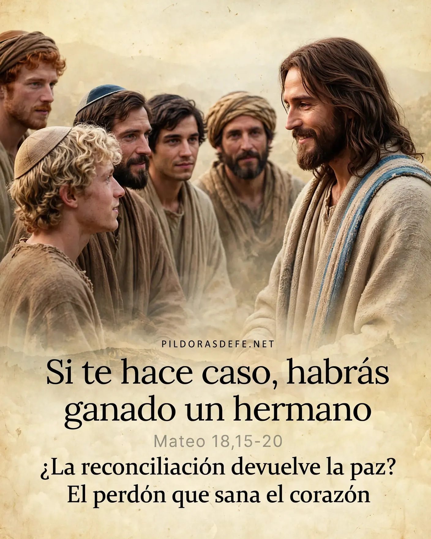 Evangelio de hoy domingo Mateo 18 15 20 Ganado un hermano Evangelio de hoy domingo, Mateo 18,15-20: Si te hace caso, habrás ganado un hermano