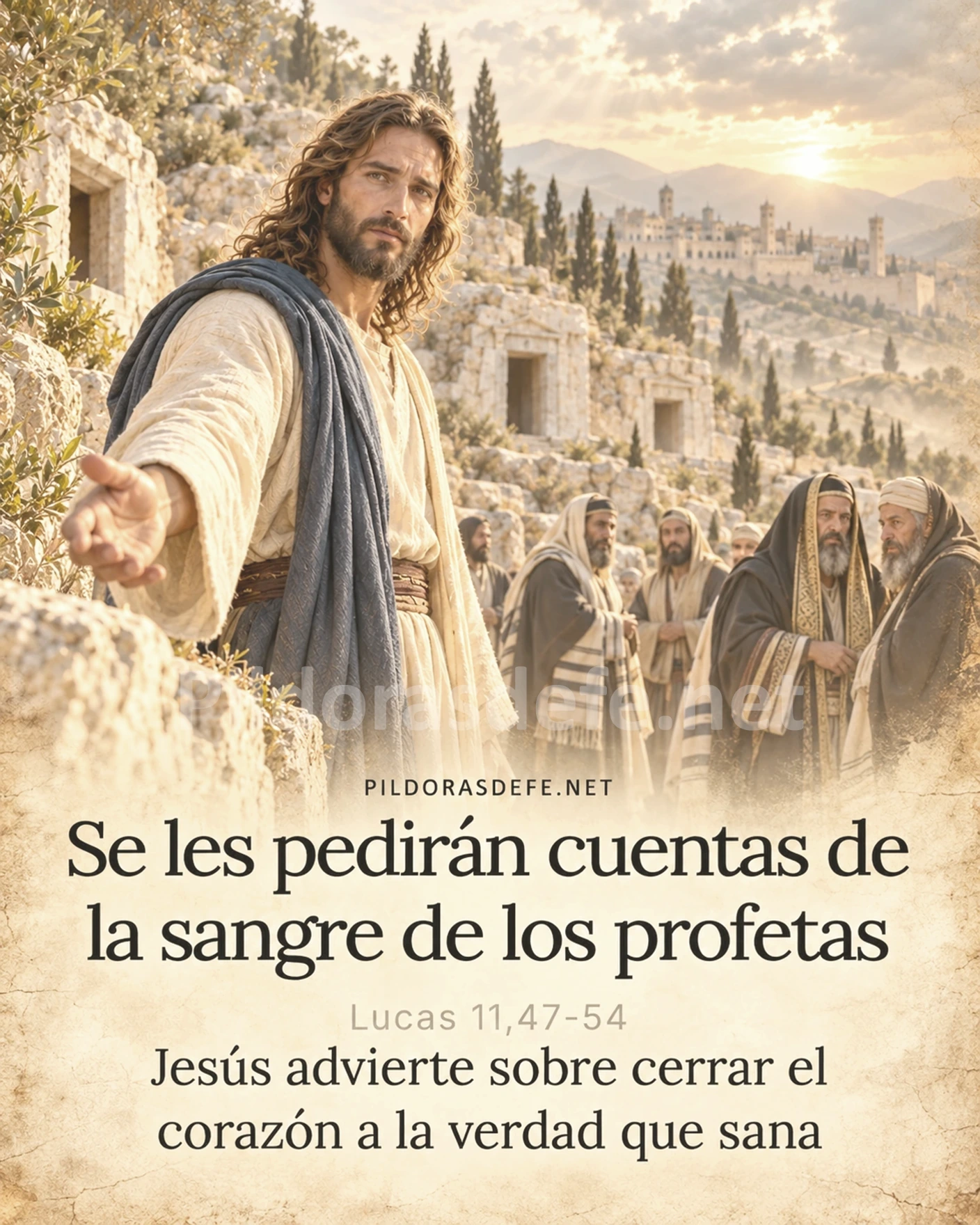 Evangelio de hoy jueves Lucas 11 47 54 se les pediran cuentas de la sangre de los profetas 151026 Evangelio de hoy jueves, Lucas 11,47-54: Se les pedirán cuentas de la sangre de los profetas