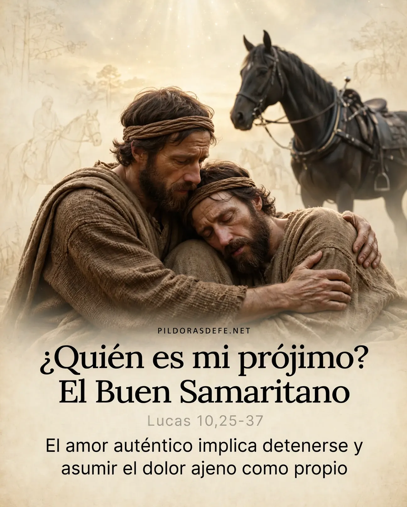 Evangelio de hoy lunes Lucas 10 25 37 Quien es mi projimo Buen Samaritano Evangelio de hoy lunes, Lucas 10,25-37: ¿Quién es mi prójimo?