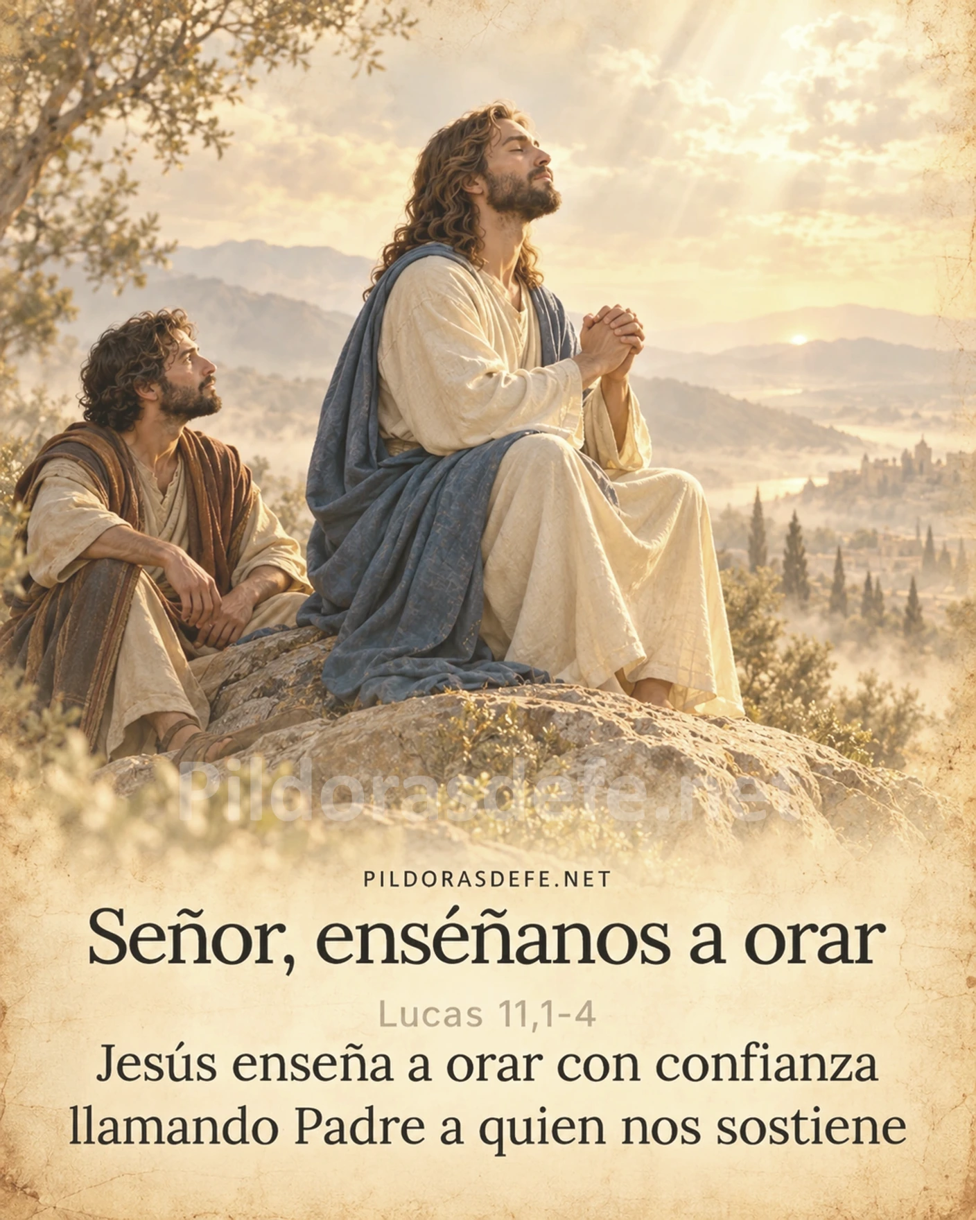 Evangelio de hoy miercoles Lucas 11 1 4 senor ensenanos a orar 071026 Evangelio de hoy miércoles, Lucas 11,1-4: Señor, enséñanos a orar
