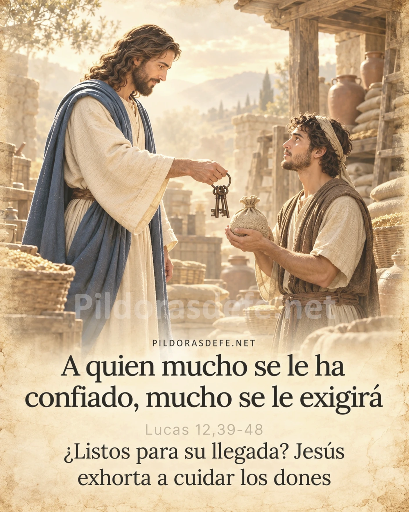 Evangelio de hoy miercoles Lucas 12 39 48 a quien mucho se le ha confiado mucho se le exigira 211026 Evangelio de hoy miércoles, Lucas 12,39-48: A quien mucho se le ha confiado, mucho se le exigirá