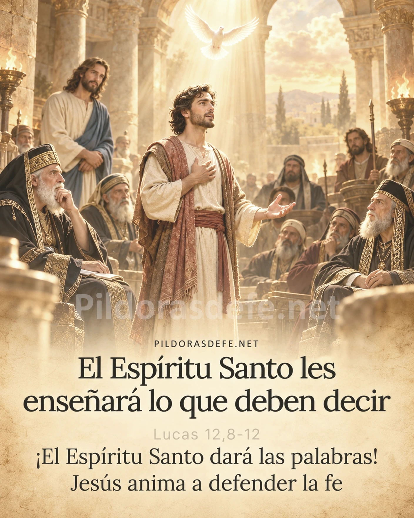 Evangelio de hoy sabado Lucas 12 8 12 el espiritu santo les ensenara lo que deben decir 171026 Evangelio de hoy sábado, Lucas 12,8-12: El Espíritu Santo les enseñará lo que deben decir