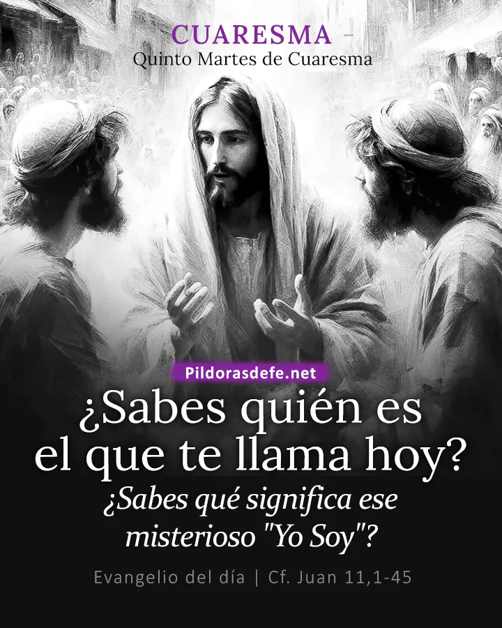 Evangelio del día Juan 8,21-30: Cuando hayan levantado al Hijo del hombre, sabrán que Yo Soy