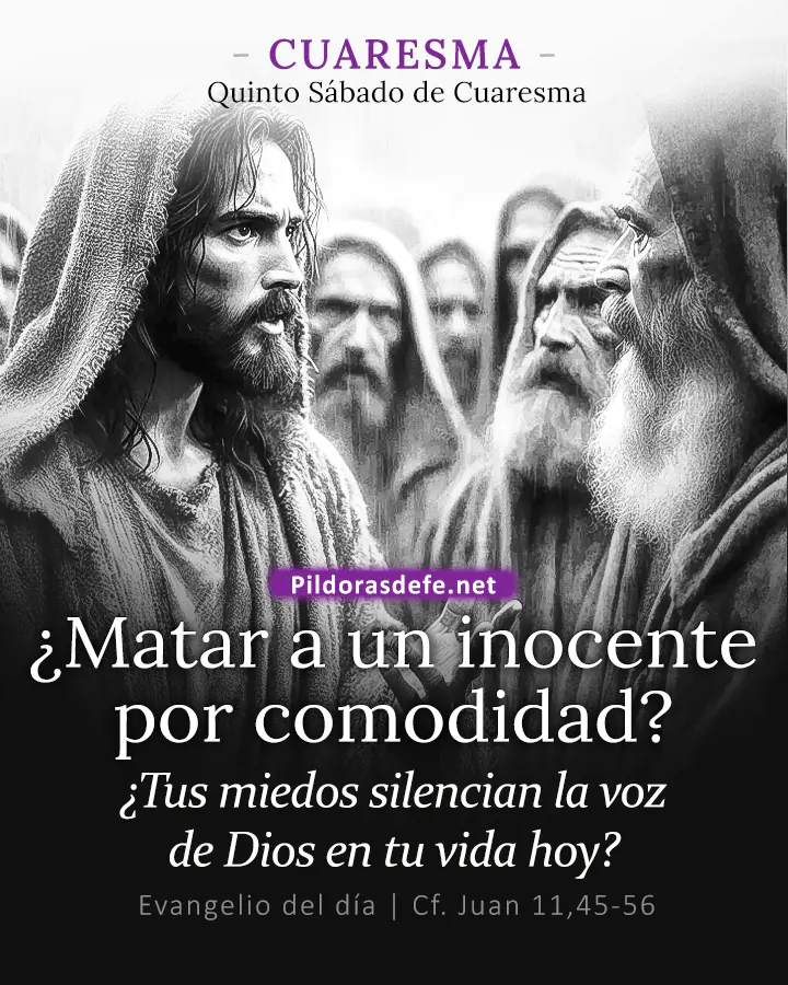 Evangelio del día Juan 11,45-56: Reunir en unidad a los hijos de Dios dispersos