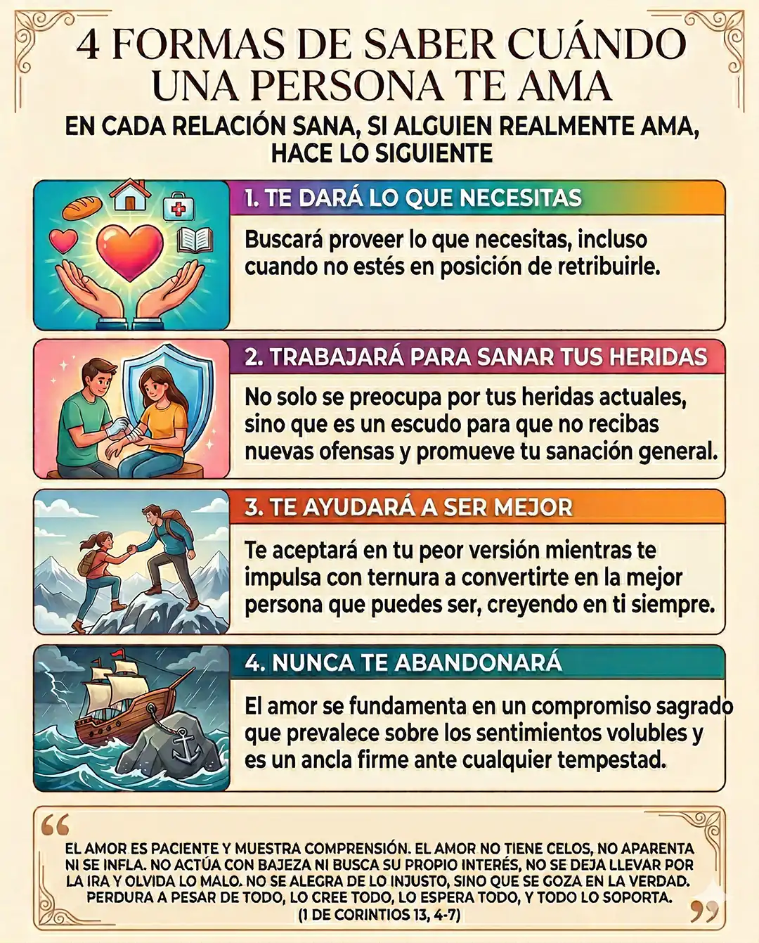 4 Formas de saber si alguien realmente te ama