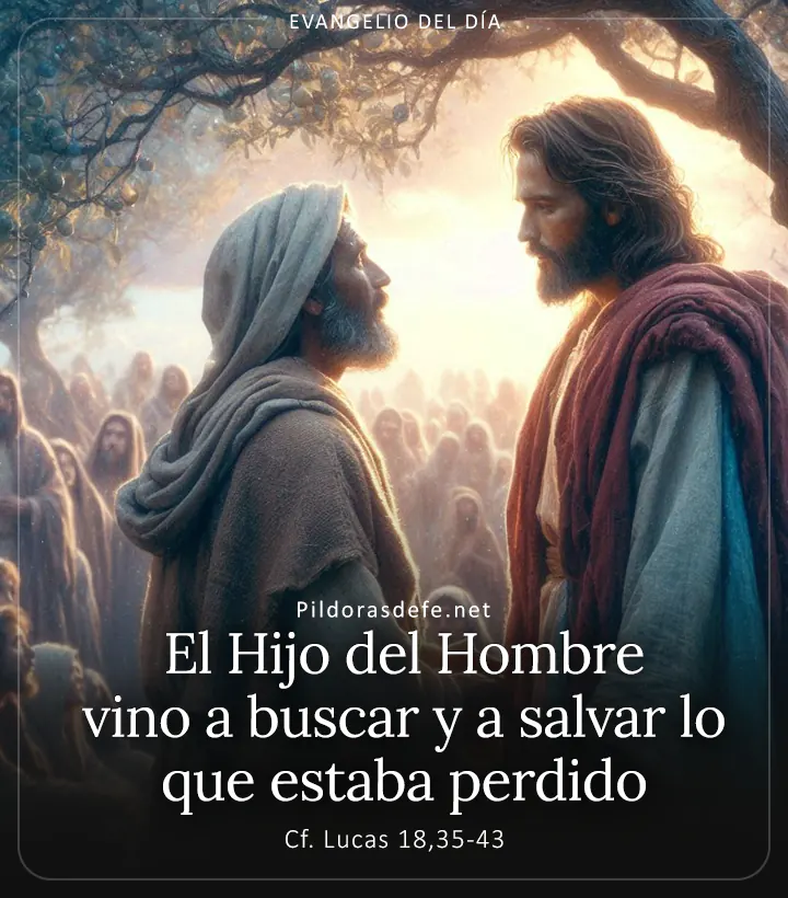 Evangelio de hoy, Lucas 19,1-10: El Hijo del Hombre vino a buscar y a salvar lo que estaba perdido