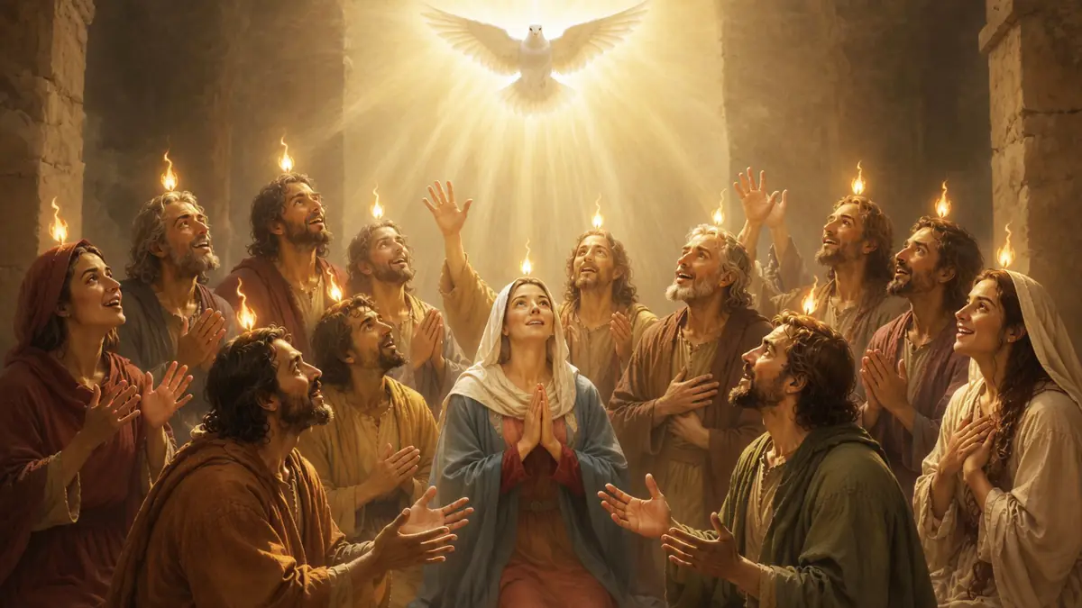 La Venida del Espiritu Santo en Pentecostes Solemnidad de Pentecostés: la Venida del Espíritu Santo
