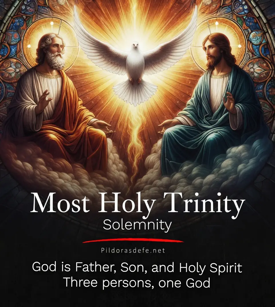 Most Holy Trinity Solemnity Most Holy Trinity: God is Father, Son and Holy Spirit: Solemnity