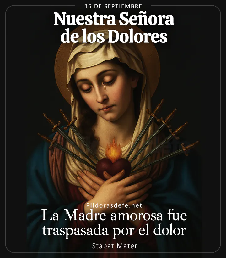 Evangelio de hoy, Juan 19,25-27: Aquella madre amorosa fue traspasada por el dolor