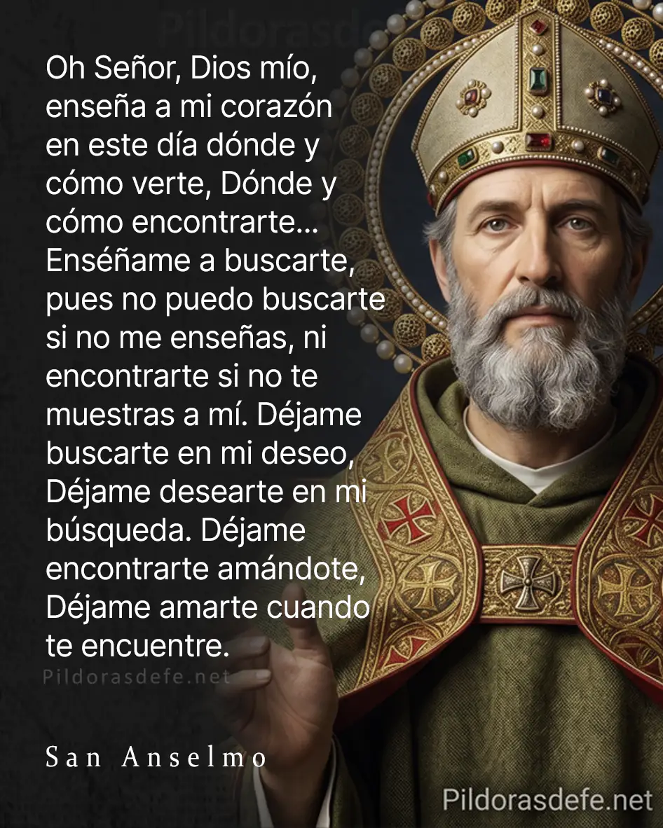 Oración de San Anselmo de Canterbury: La búsqueda de Dios a través de la fe