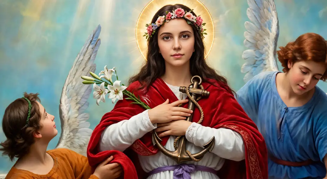 Santa Filomena, santa patrona de los casos imposibles