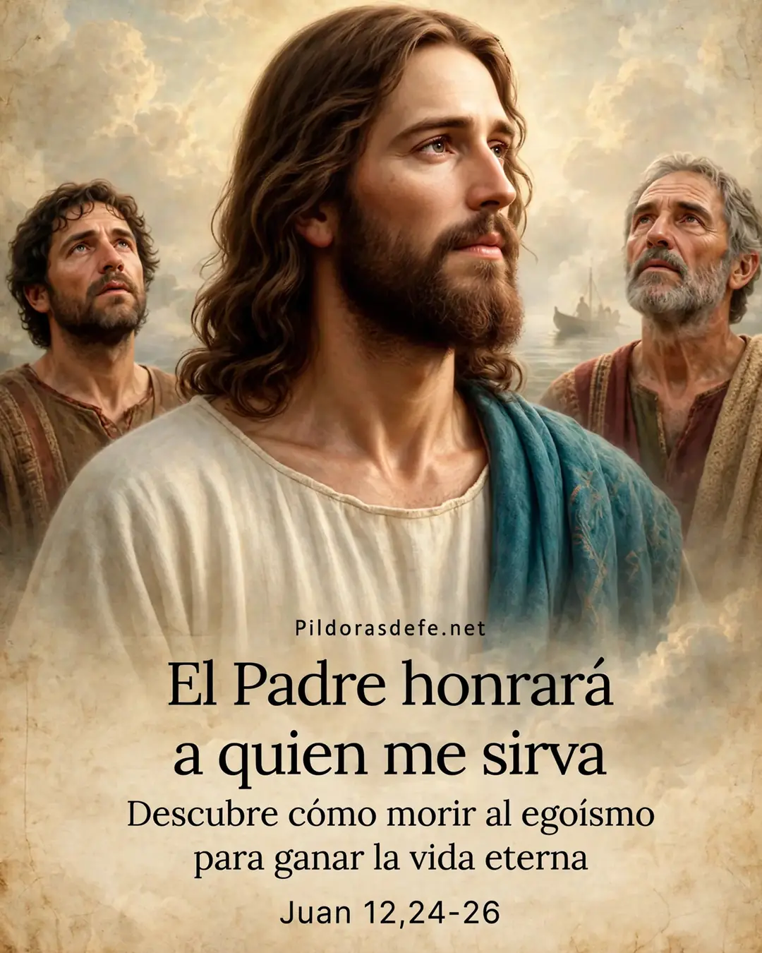 Santo Evangelio del dia Lunes Juan 12 24 26 Evangelio del día Lunes, Juan 12,24-26: El Padre honrará a quien me sirva