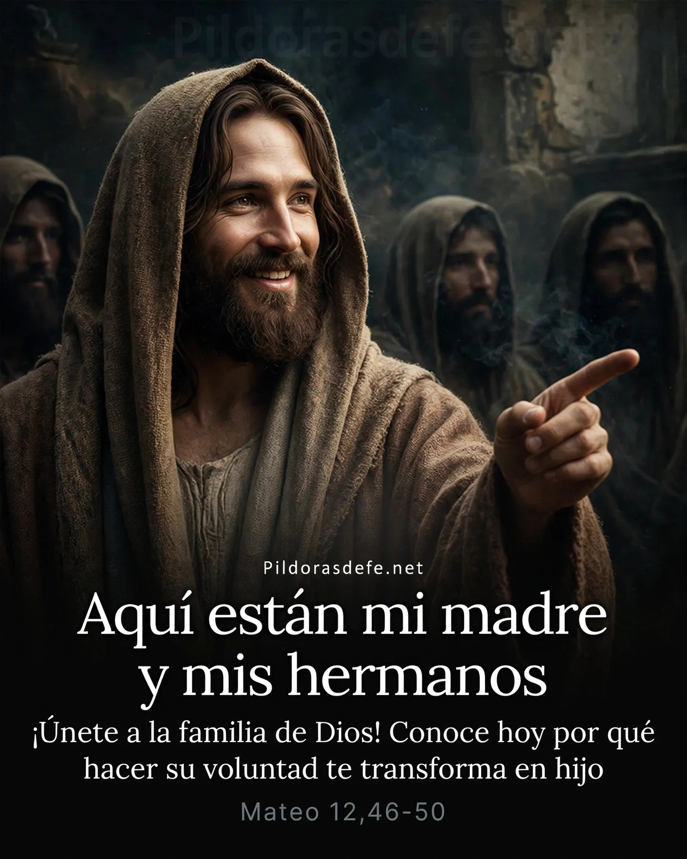 Santo Evangelio del dia Martes Mateo 12 46 50 Santo Evangelio del día Martes, Mateo 12,46-50: Aquí están mi madre y mis hermanos