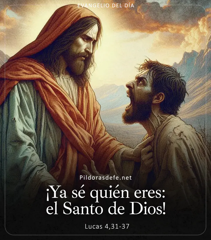 Evangelio de hoy, Lucas 4,31-37: ¡Sé quién eres: el Santo de Dios!