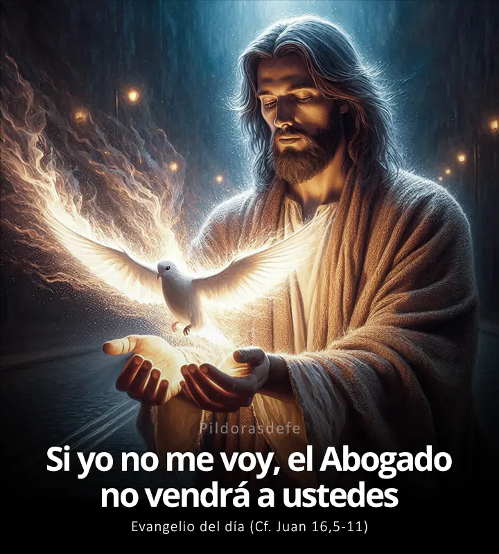 Evangelio de hoy, Juan 16,5-11: Si yo no me voy, el Abogado no vendrá a ustedes
