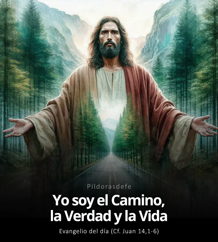 Evangelio de hoy, Juan 14,1-16: Yo soy el Camino, la Verdad y la Vida