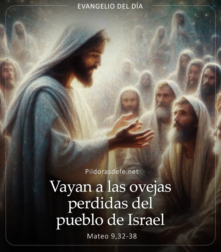 Evangelio de hoy, Mateo 10,1-7: Vayan a las ovejas perdidas del pueblo de Israel