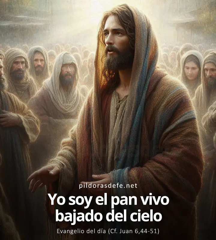 Evangelio de hoy, Juan 6,44-51: Yo soy el pan vivo bajado del cielo