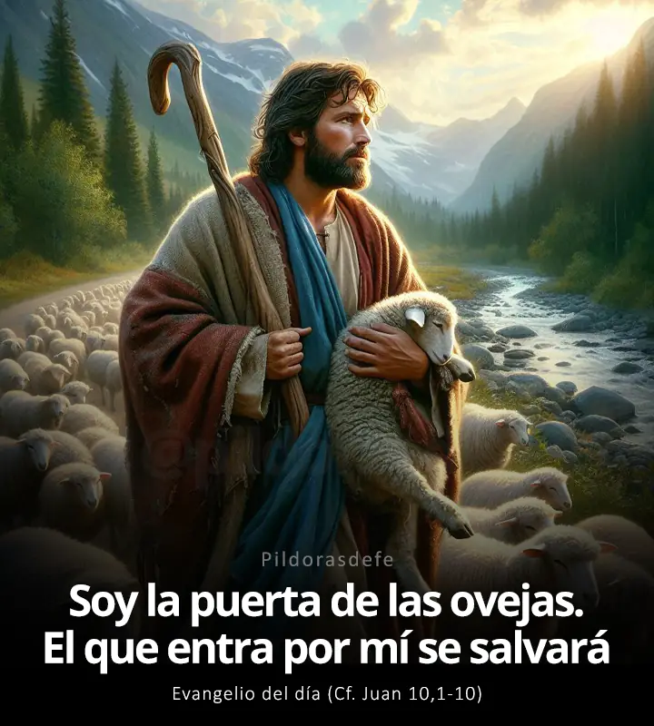 Evangelio de hoy, Juan 10,27-30: Yo soy la Puerta de las ovejas