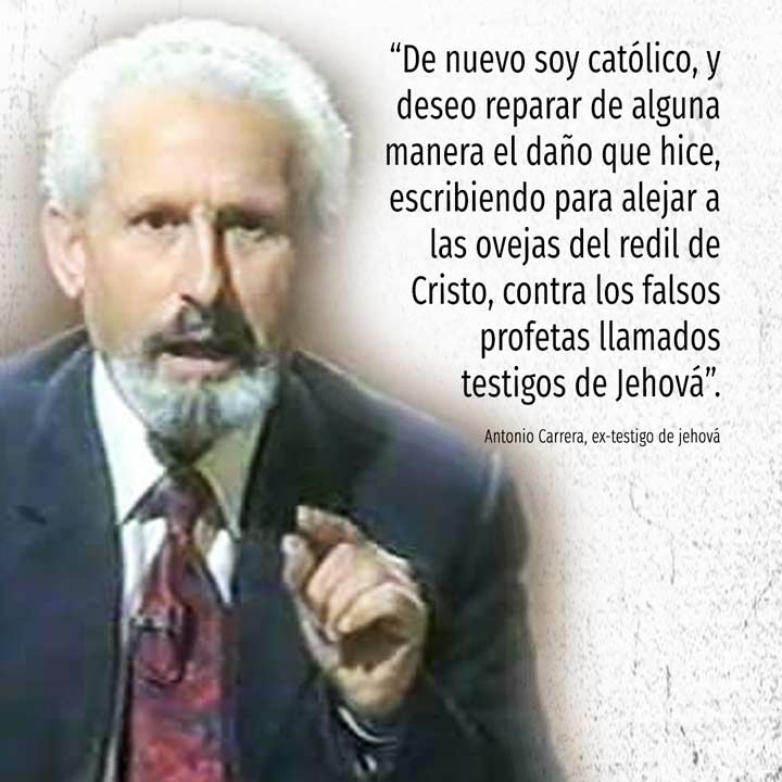 Ex-testigo de jehová cuenta las mentiras de este culto. Antonio Carrera