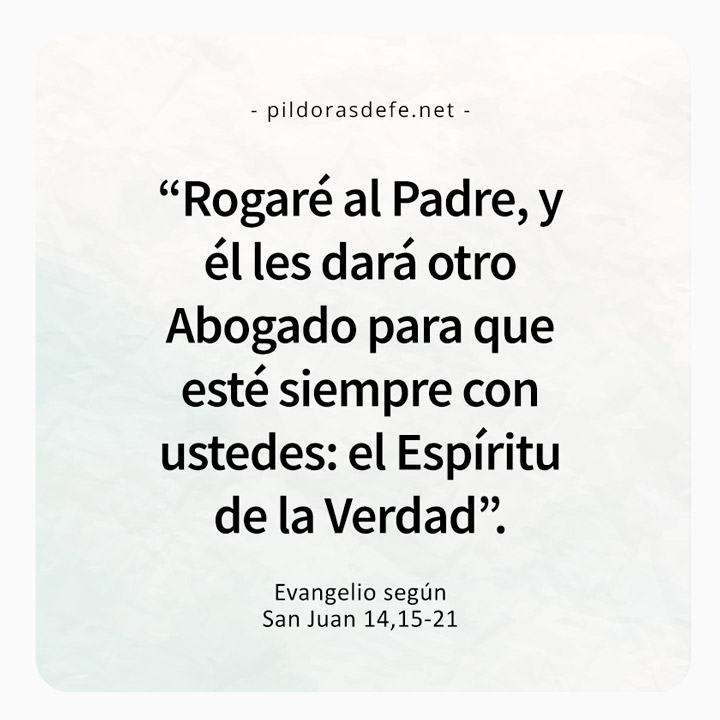 Evangelio de hoy domingo Lecturas de hoy 14 de mayo, 2023