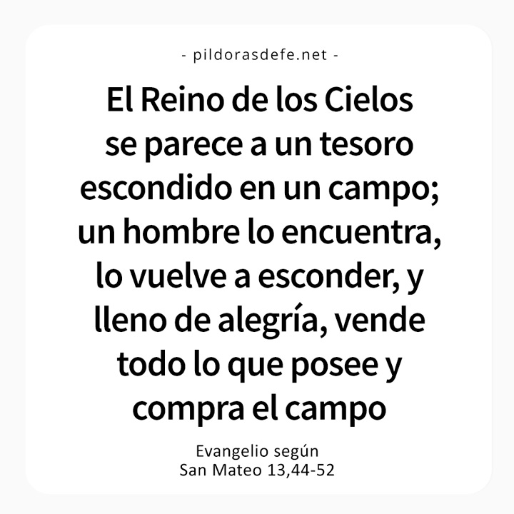 Evangelio de hoy domingo Lecturas de hoy 30 de julio, 2025