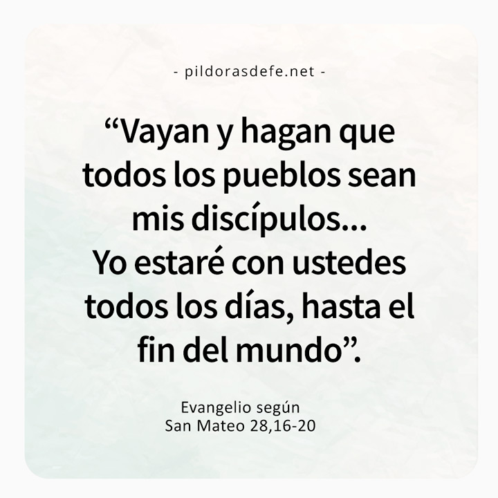 Evangelio de hoy domingo Lecturas de hoy 21 de mayo, 2023