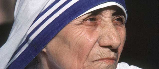 madre teresa de calcuta mirada lejana
