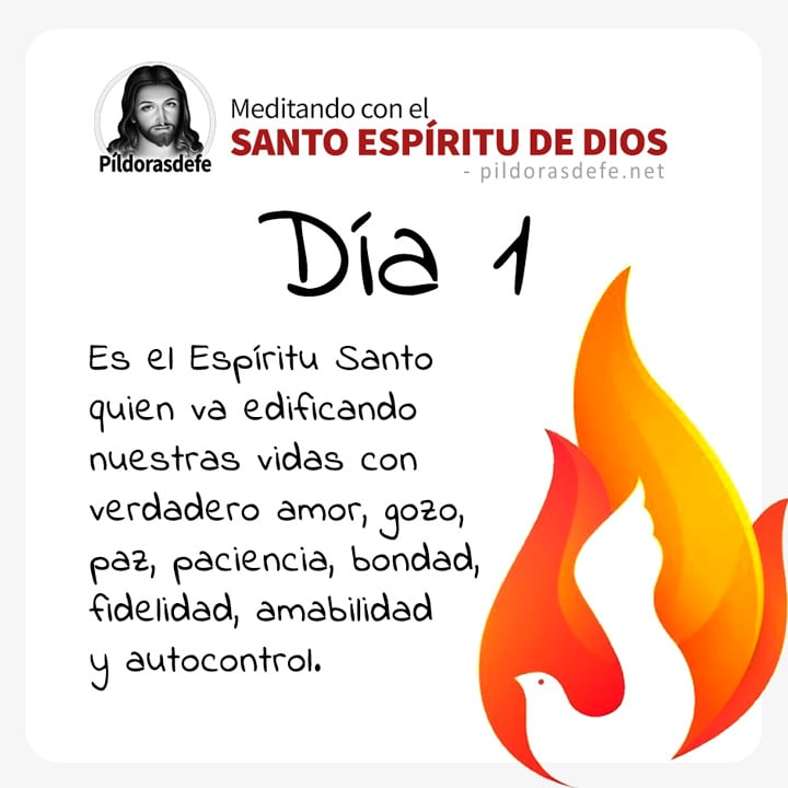 Meditación para el día 1 de la Novena al Espíritu Santo (Pentecostés)