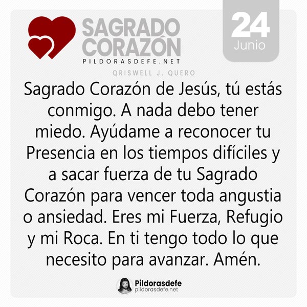 Oración al Sagrado Corazón de Jesús por los tiempos difíciles