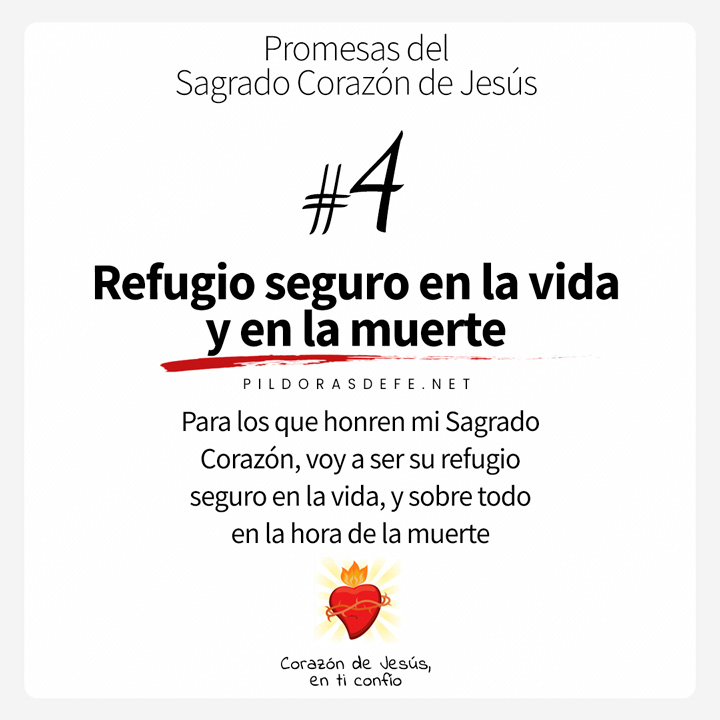 Las 12 promesas del Sagrado Corazón de Jesús (Promesa #4)