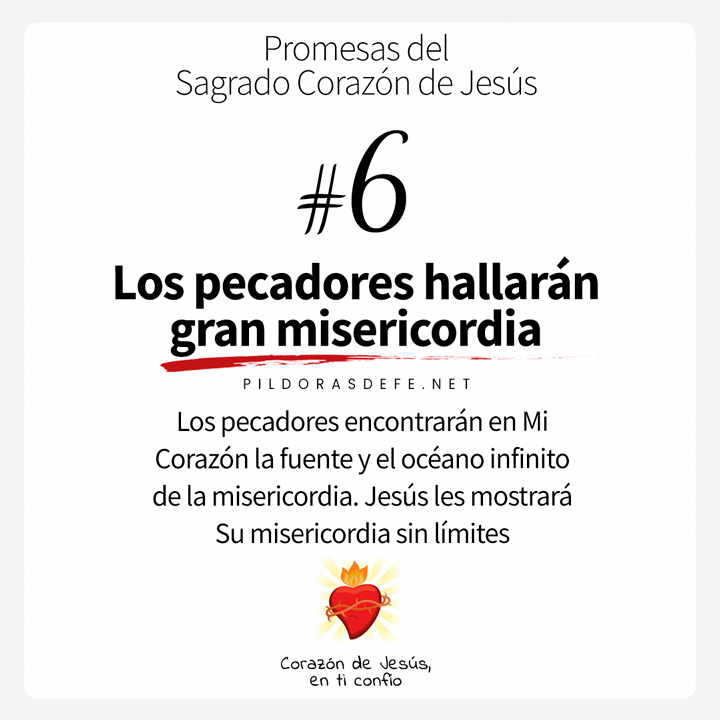 Las 12 promesas del Sagrado Corazón de Jesús (Promesa #6)