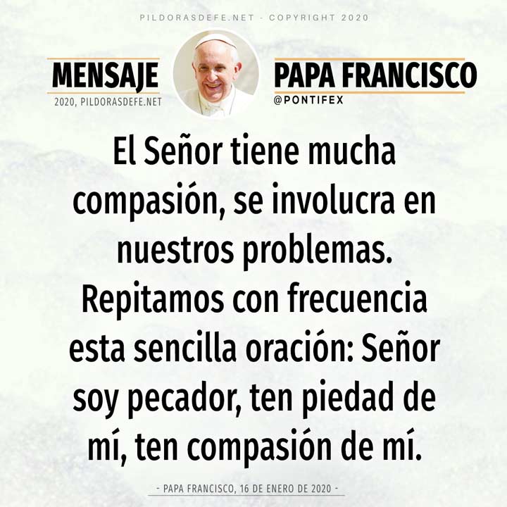 Reflexión de hoy 10 de mayo por el Papa Francisco