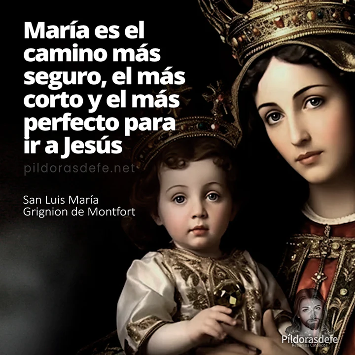 San Luis María de Montfort sobre la Virgen María: María es el camino más seguro para ir a Jesús