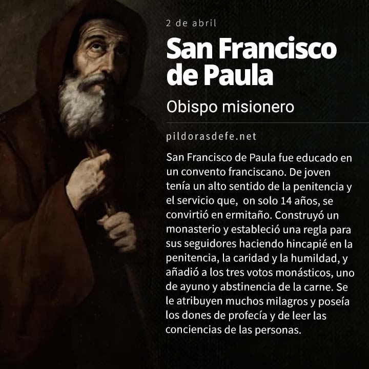 San Francisco de Paula, ermitaño y místico