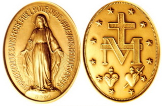 medalla de la virgen milagrosa