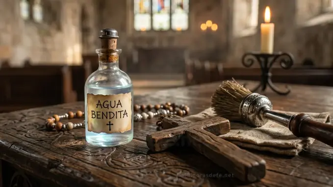 Agua Bendita formas de us proteccion espiritual